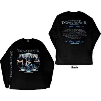 Merce Dream Theater: Dream Theater Unisex Long Sleeve T-shirt: Band Photo Totw Tour 2022 (back Print & Ex-tour) (small) S