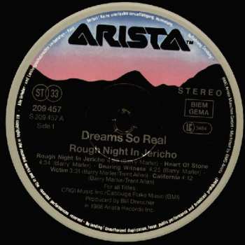 LP Dreams So Real: Rough Night In Jericho