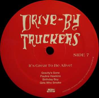 5LP/3CD/Set di cofanetti Drive-By Truckers: It's Great To Be Alive! LTD | DLX