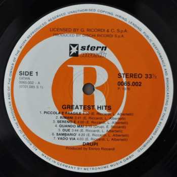 LP Drupi: Greatest Hits