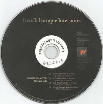 CD Jacques Gallot: French Baroque Lute Suites