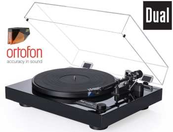Audiotechnica DUAL CS 618Q High End Černý Piano lak + Ortofon 2M BRONZE (MM)