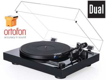 Audiotechnica DUAL CS 618Q High End Černý Piano lak + Ortofon QUINTET BRONZE (MC)