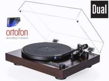 Audiotechnica DUAL CS 618Q High End Ořech + Ortofon 2M BLUE (MM)