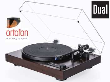 Audiotechnica DUAL CS 618Q High End Ořech + Ortofon 2M BRONZE (MM)