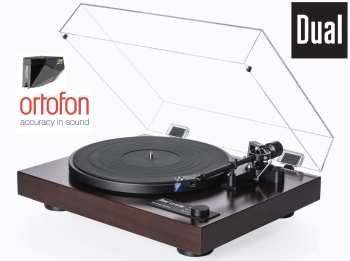 Audiotechnica DUAL CS 618Q High End Ořech + Ortofon 2M BLACK (MM)