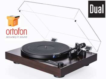 Audiotechnica DUAL CS 618Q High End Ořech + Ortofon 2M QUINTET BRONZE (MM)
