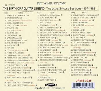 CD Duane Eddy: The Birth Of A Guitar Legend · Jamie Singles Sessions 1957-1962