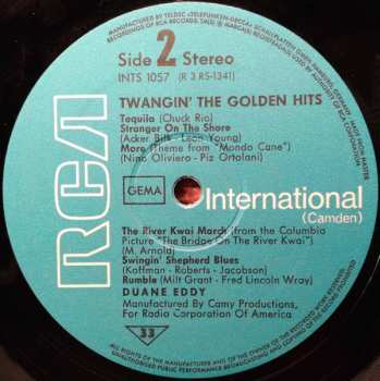 LP Duane Eddy: Twangin' The Golden Hits