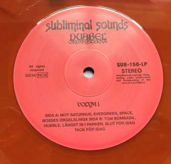 LP Dubbelorganisterna: Volym 1 CLR | LTD
