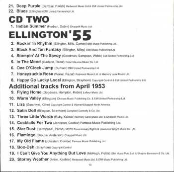 2CD Duke Ellington And His Orchestra: Three Mid-Fifties Classic Albums (Duke Ellington Presents / Ellington '55 / Historically Speaking: The Duke)