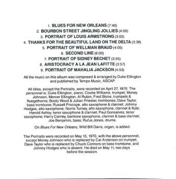 CD Duke Ellington: New Orleans Suite