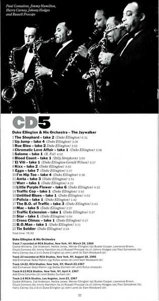 7CD/DVD/Set di cofanetti Duke Ellington: The Duke Box 2