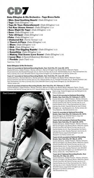 7CD/DVD/Set di cofanetti Duke Ellington: The Duke Box 2