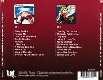 3CD Duke Jupiter: White Knuckle Ride + The Line Of Your Fire + Captured Live