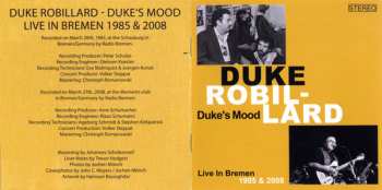 3CD Duke Robillard: Duke's Mood - Live In Bremen 1985 & 2008