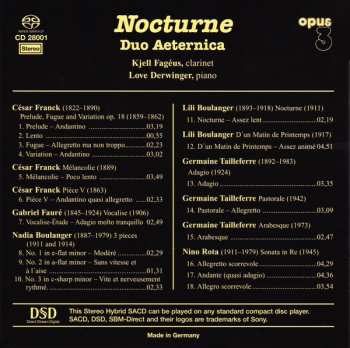 SACD Duo Aeternica: Nocturne
