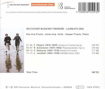 CD Duo Arp Frantz: Works For Cello And Piano