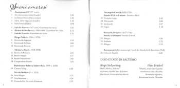 CD Duo Gioco Di Salterio: Suoni Amorosi