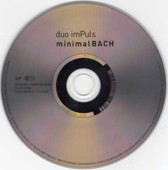 CD Johann Sebastian Bach: minimalBACH (Preludes from Well-Tempered Clavier Revised By Sebastian Bartmann)