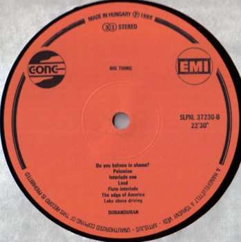 LP Duran Duran: Big Thing