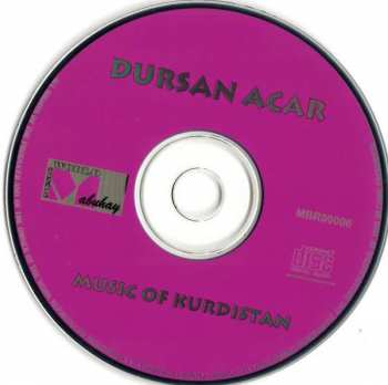 CD Dursan Acar: Music Of Kurdistan