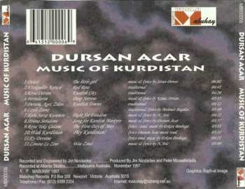 CD Dursan Acar: Music Of Kurdistan