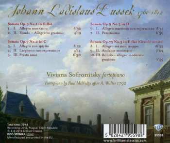 CD Jan Ladislav Dusík: Complete Piano Sonatas Volume 6