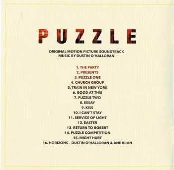 CD Dustin O'Halloran: Puzzle (Original Motion Picture Soundtrack)