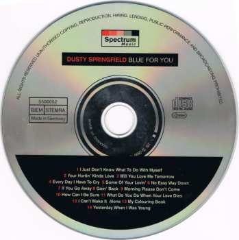 CD Dusty Springfield: Blue For You