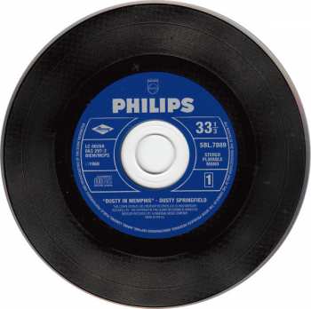 CD Dusty Springfield: Dusty In Memphis