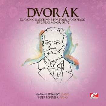 CD Antonín Dvořák: Slavonic Dance 5 Four Hand Piano B-flat Min 72