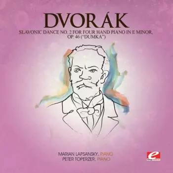 Slavonic Dance 2 Four Hand Piano E Min 46