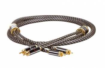 Audiotechnica Dynavox Black Line Stereo-Cinchkabel 0,6m