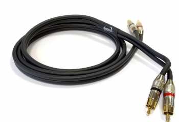Audiotechnica Dynavox Cinchkabel RCA Black 0,5m