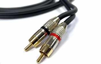 Audiotechnica Dynavox Cinchkabel RCA Black 0,5m