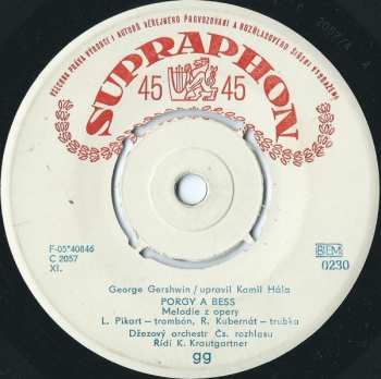 SP Czechoslovak Radio Jazz Orchestra: Porgy A Bess