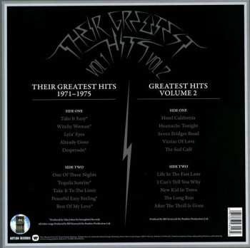 2LP/Set di cofanetti Eagles: Their Greatest Hits Volumes 1 & 2