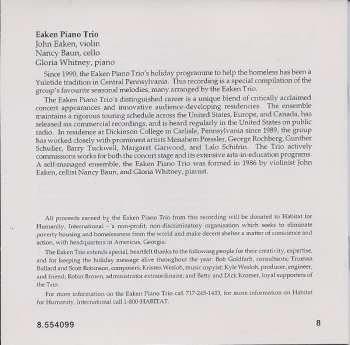 CD Eaken Piano Trio: Home For The Holidays