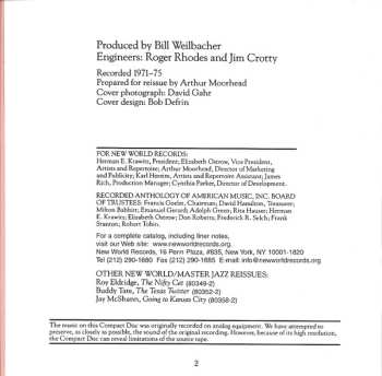 2CD Earl Hines: Earl Hines Plays Duke Ellington