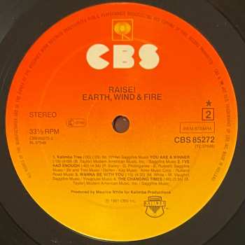 LP Earth, Wind & Fire: Raise!