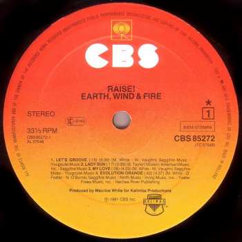 LP Earth, Wind & Fire: Raise!