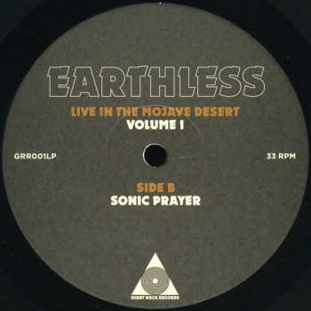 2LP Earthless: Live In The Mojave Desert (Volume 1)