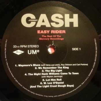 2LP Johnny Cash: Easy Rider: The Best Of The Mercury Recordings