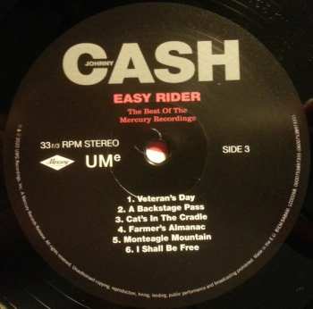2LP Johnny Cash: Easy Rider: The Best Of The Mercury Recordings