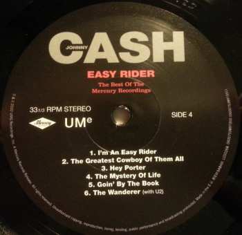 2LP Johnny Cash: Easy Rider: The Best Of The Mercury Recordings