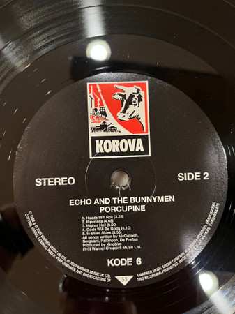 LP Echo & The Bunnymen: Porcupine