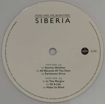 2LP Echo & The Bunnymen: Siberia CLR