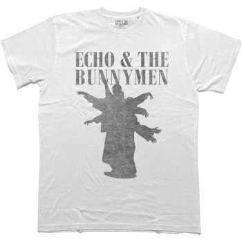 Merce Echo & The Bunnymen: Echo & The Bunnymen Unisex T-shirt: Silhouettes (small) S