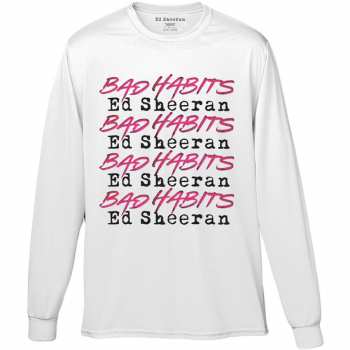 Merch Ed Sheeran: Maglietta Bad Habits Stack 